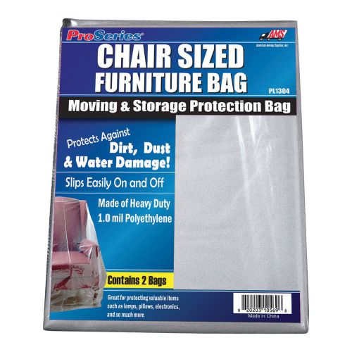 American moving supplies proseries overstuffed chair bag-2-pk. #pl1304 for sale