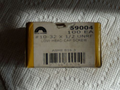 (50) Socket Head Cap Screws SHCS 10-32 x 1/2&#034; Holo.krome  USA Low Head