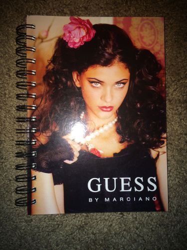 GUESS by Marciano Hardcover Spiral Bound Lined Notebook