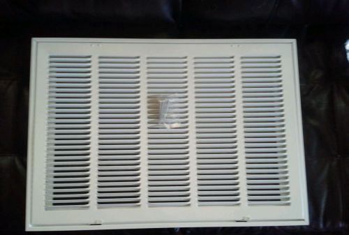TruAire 24 in. x 16 in. White Return Air Filter Grille H190 24X16