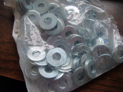 NEW FASTENAL BAG OF 100 5/16&#034; FLAT WASHER ZP 1133006