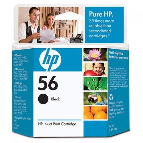 HP Inkjet Print Cartridge 56