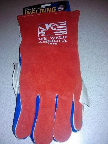 Welding Gloves Select Split Cowhide Gloves. One Pair. New With Tags
