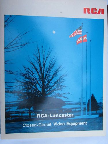 1982 RCA-Lancaster Closed-Circuit Video Equipment Folder