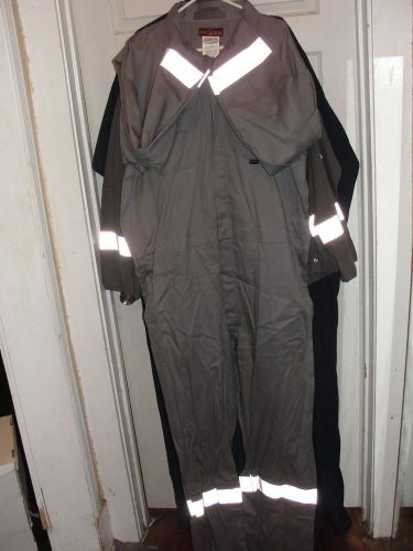 BIG BILL FLAME RESISTANT COVERALLS WITH REFLECTIVE STRIPING 48R TX1308AM7