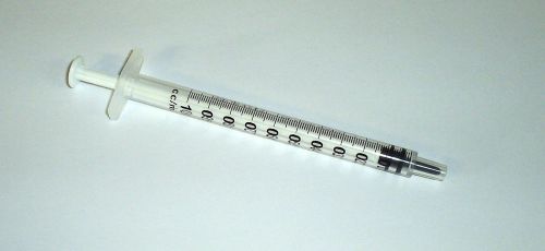 1ml/cc syringe e liquid, sterile, X10, plus one (1) blunt needle from U.S. fast