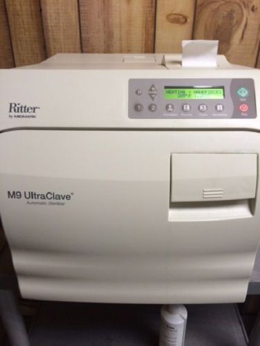 Autoclave Ritter M9 Sterilizer Medical Tattoo Exam Room General Practice Doctor