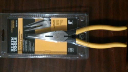 Klein heavy duty long-nose pliers side cutting &amp; stripping