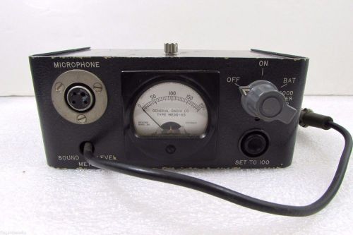 General Radio 1551-P1 Condenser Microphone System