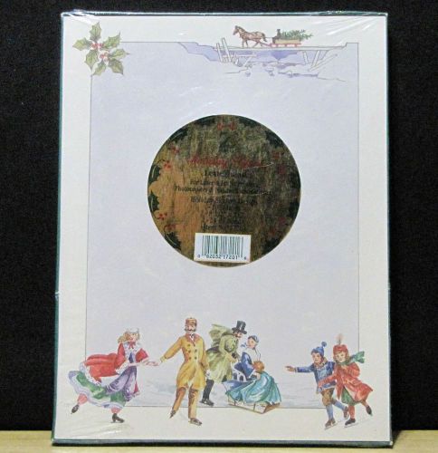 Vintage Boxed Z-Grafix 100 sheets Letterhead Stationery Holiday SKATERS design