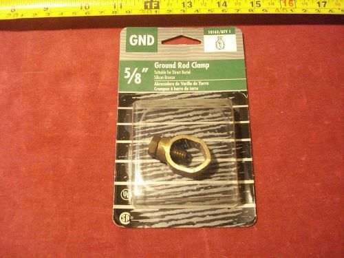 (3476.) ground rod clamp - for 5/8&#034; rod dia. for sale