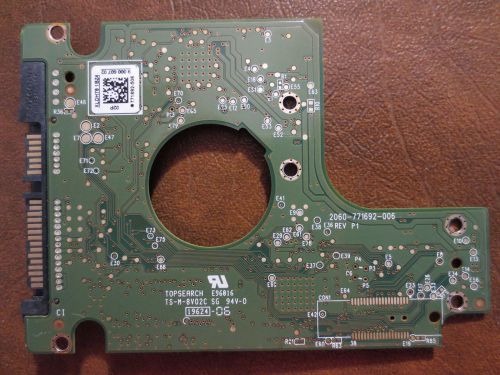 Wd wd3200bekt-75pvmt0 (771692-506 02p) dcm:hhctjhb 320gb 2.5&#034; sata pcb for sale