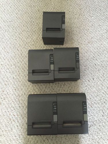 Lot (5) TESTED 100% Epson TM-T88IV With RS232/Serial Interface. Printers Only