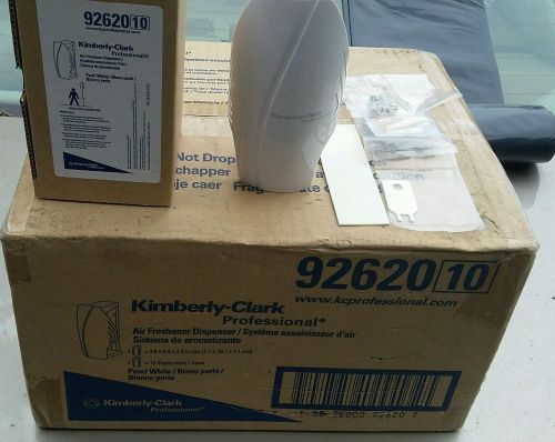 Lot of 12 kimberly-clark professional air freshener dispenser new in box for sale