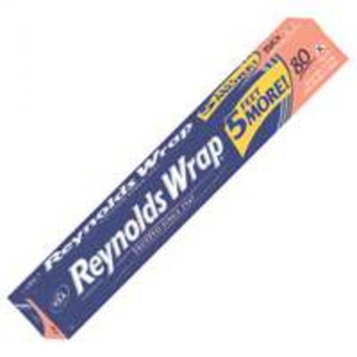 Aluminum Foil Wrap 75Sf Roll REYNOLDS CONSUMER PRODUCTS Bags &amp; Wraps 08015
