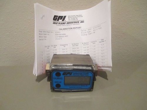 Gpi industrial flow meter g2b05n09gma for sale