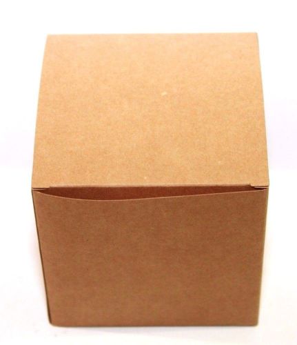 Lot of 100 4x4x4 Gift Retail Shipping Packaging boxes Kraft light cardboard