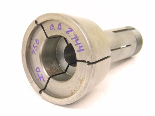 Used 5c emergency step collet  i.d. .750 o.d. 2.744 for sale