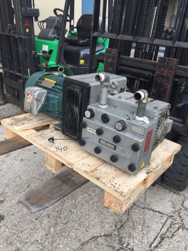 Gardner denver vacuum  pump elmo rietsche type kta 140 for sale