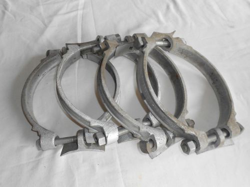 (4) dixon hose clamps/double bolt clamp w/saddle - # 769 - nos for sale