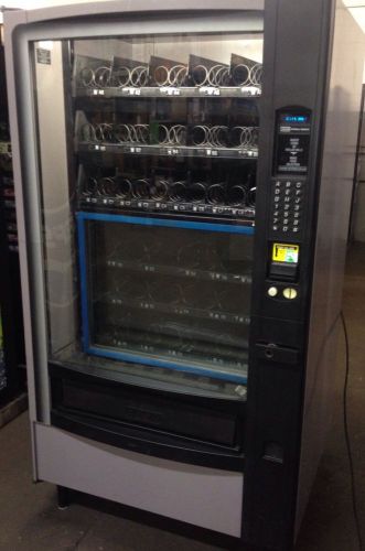 Combo fresh cold food snack vending machine refurbed mdb $1/$5 gpl national 497 for sale