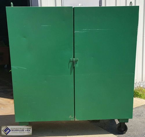 Knaack 109 Painted Green 2 Door with Casters