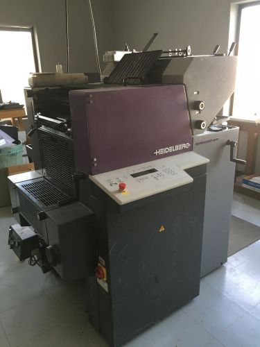 Heidelberg QM 46-2 Printing Press, IR Dryer &amp; Spray!