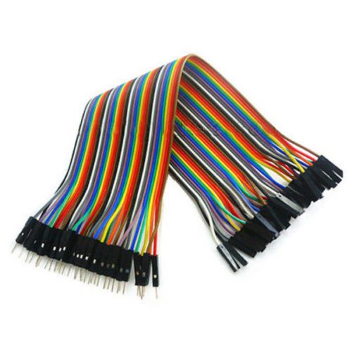 40pcs 20cm good male to female dupont wire jumper cable for arduino breadboard j for sale