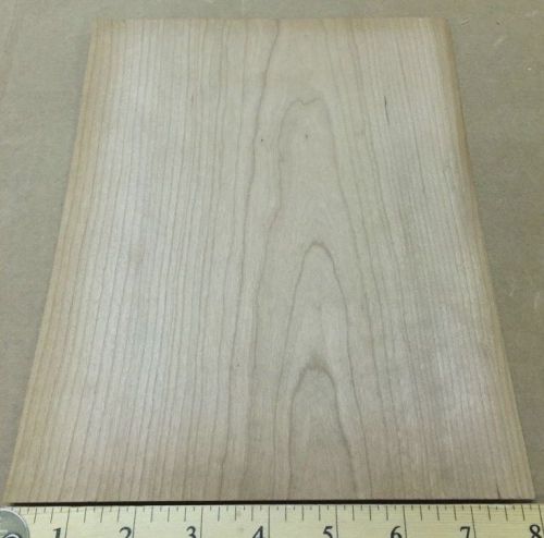 Cherry wood veneer 8&#034; x 10&#034; on paper backer &#034;A&#034; grade quality 1/40th&#034; thickness