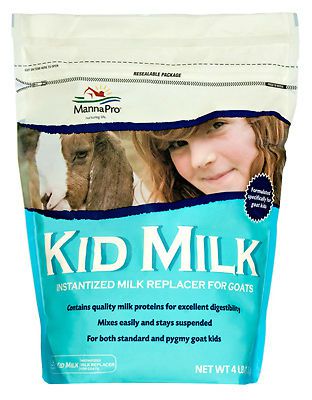 Manna pro corp milk replacer for kid goats, instant, 4-lbs. for sale