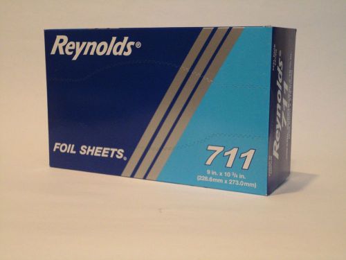 Reynolds Sandwich/Burrito Wrap 500 Interfolded Pop-up foil sheets 9 x10 3/4