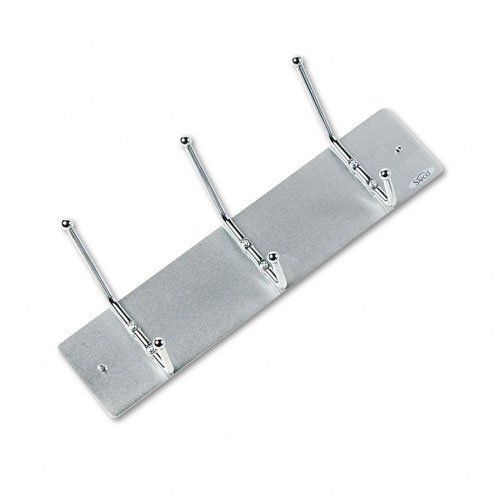 Safco Products - Safco - Wall Rack, Three Ball-Tipped Double-Hooks, -