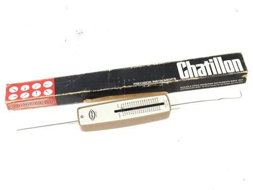 Chatillon 36oz push/pull gauge spring  resiliency  tester for motors, starters for sale