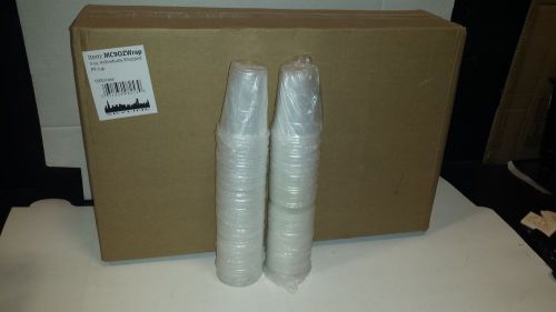Hotel and Motel 9 oz. Individually Wrapped Translucent Plastic Cup 1000 / CS