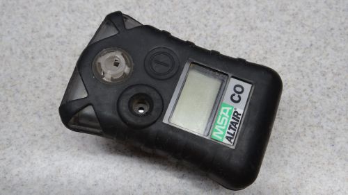 Msa 100925220 carbon monoxide detector - altair single gas detector co for sale