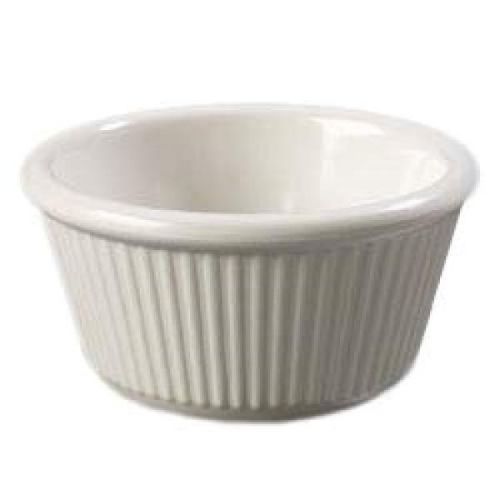 6 Carlisle Ramekins-Set  MELAMINE Fluted Restaurant Ware Kitchen Sauce Bowl