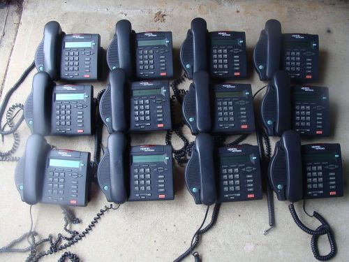 Lot of 12 Nortel Networks NTMN32GA70 M3902 Charcoal Telecom Telephone Phone