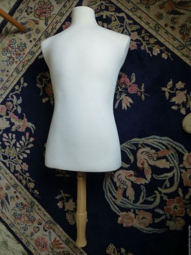 MALE MANNEQUIN DRESS FORM FABRIC TORSO