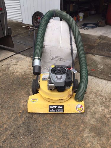 Ramp Vac Commercial Vacuum Machine with 8.75 hp engine
