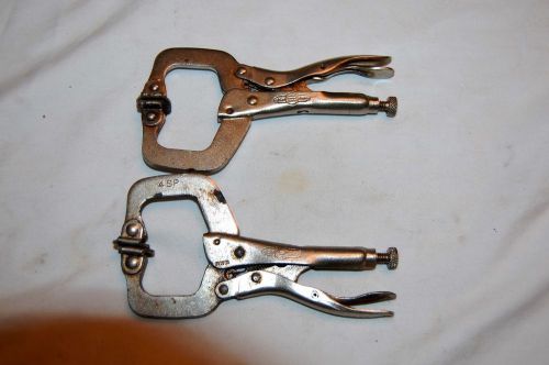 Two Pair of Vise-Grip C Clamps 4SP