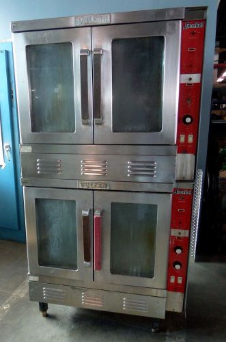 VULCAN SNORKEL SG22 DOUBLE STACKED SS GAS CONVECTION OVEN # 2