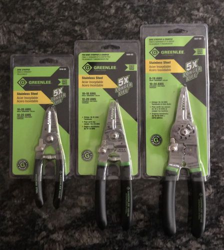 Greenlee Electrical Wire Electricans  Strippers