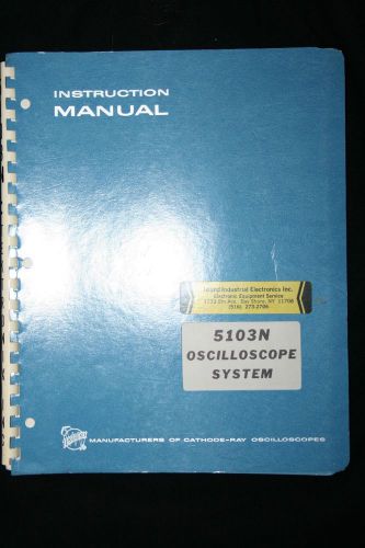 TEKTRONIX Manual 5103N OSCILLOSCOPE SYSTEM