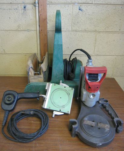 McElroy 14 Pitbull Fusion Machine Welder Heater Facer Stand Used Free Shipping