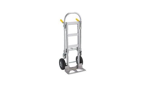 Dolly / hand truck convertible to platform - aluminum - 500 lb capacity 52h w p for sale