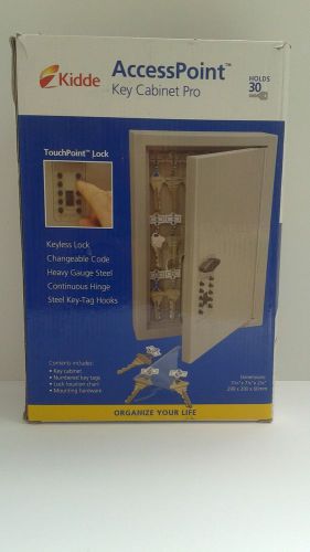 Kidde accesspoint key cabinet pro holds 30 keys 001795 free shipping for sale