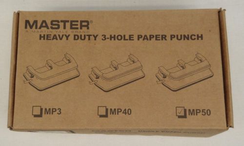 Master Heavy Duty 3-Hole Punch MP50