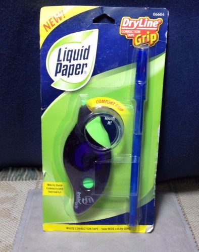 Sanford 06604 Dryline Liquid Paper Correction Tape White UPC 041540066040