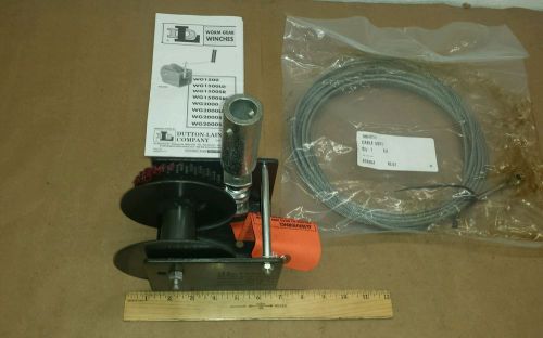 Dutton Lainson 1864070 W Drum Powered Operated Winch 1500 lbs. 680 kg. WG1500