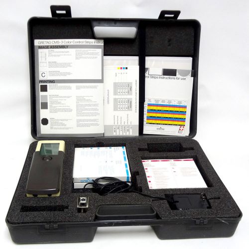 Gretagmacbeth d196 t/p spectrophotometer densitometer 16 functions x-rite xrit for sale